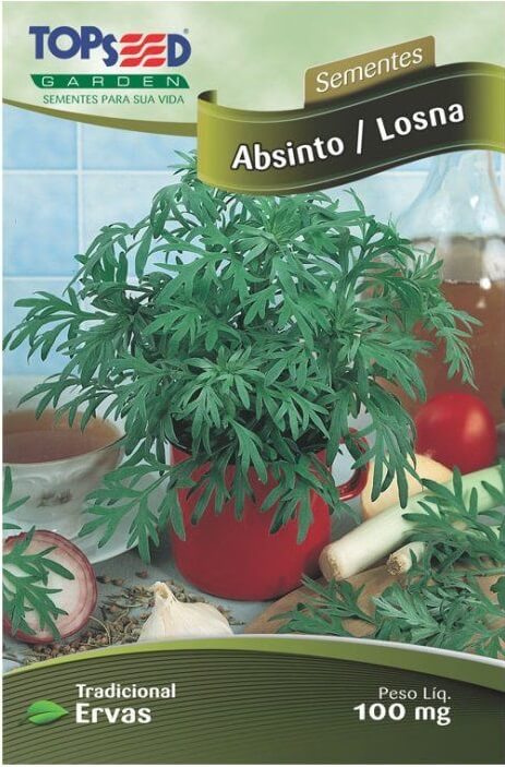 sementes de losna/absinto