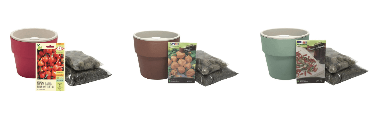 kits para cultivo de pimentas